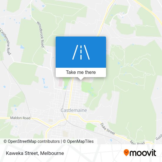 Kaweka Street map