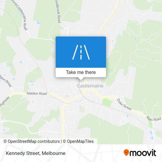Kennedy Street map