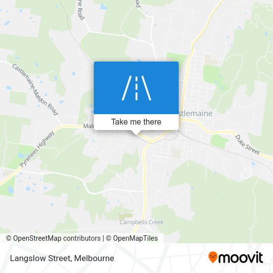 Langslow Street map