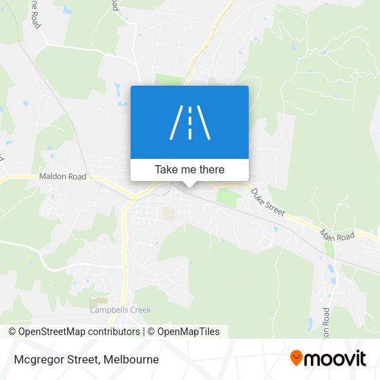 Mcgregor Street map