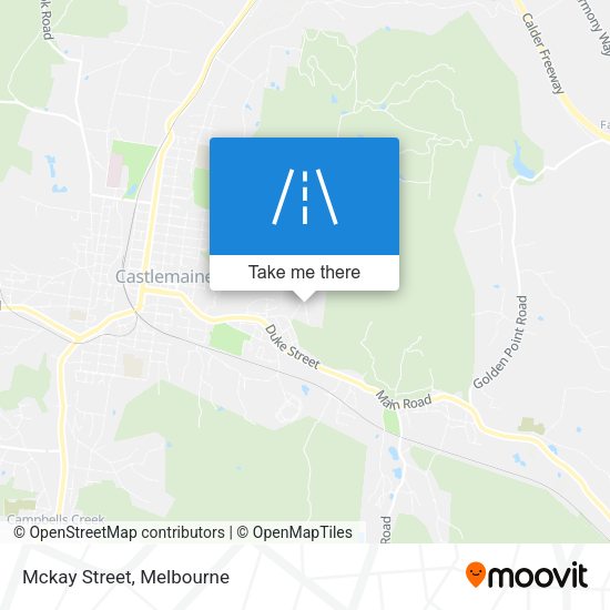 Mckay Street map