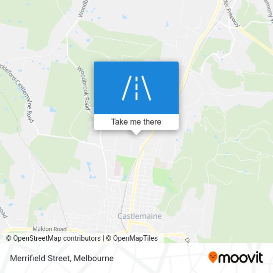 Merrifield Street map