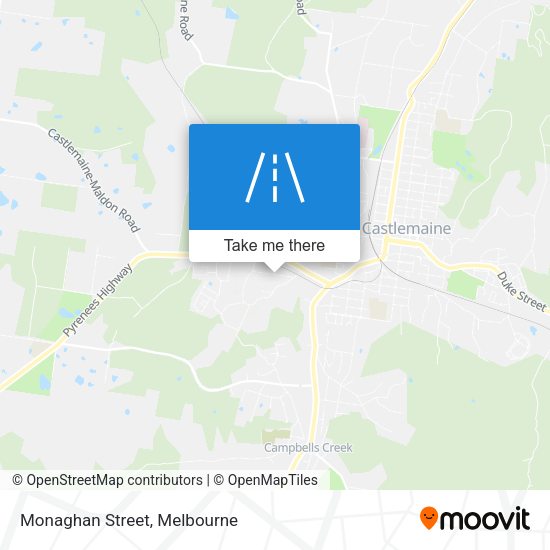 Monaghan Street map