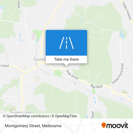 Montgomery Street map