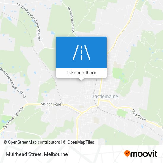 Muirhead Street map