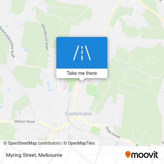 Myring Street map