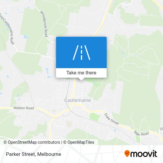 Parker Street map
