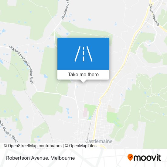 Robertson Avenue map