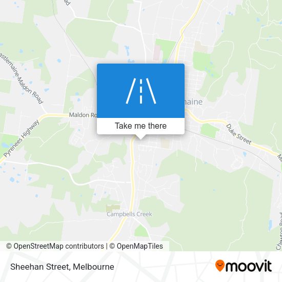 Sheehan Street map