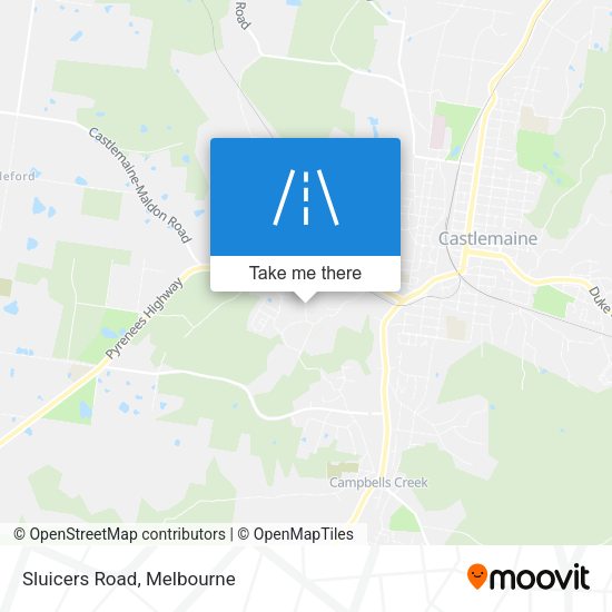 Sluicers Road map