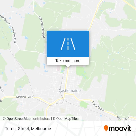 Turner Street map