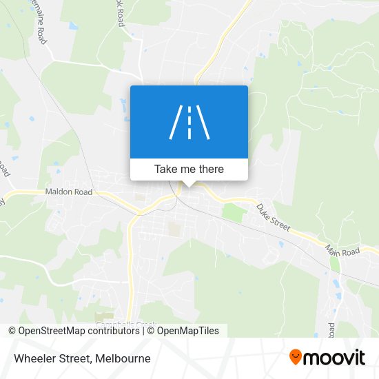 Wheeler Street map