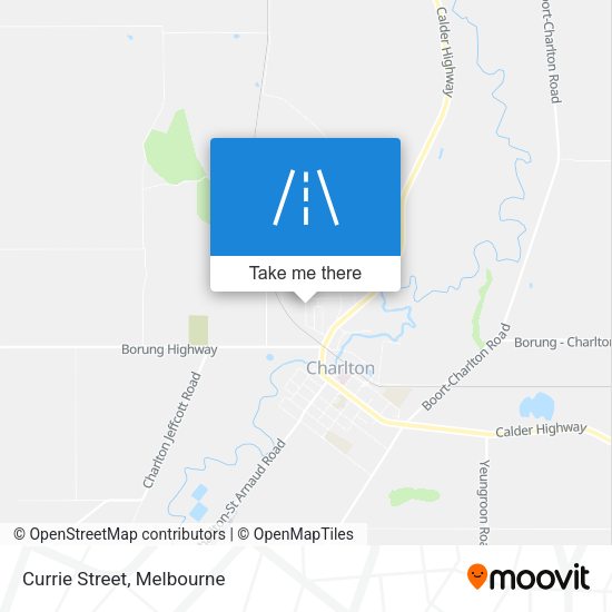 Currie Street map