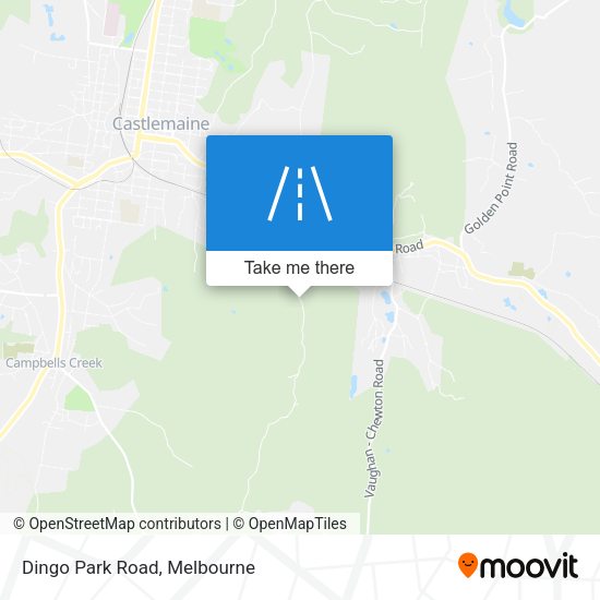 Dingo Park Road map