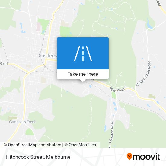 Hitchcock Street map