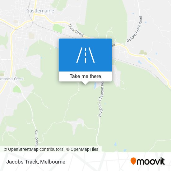 Jacobs Track map
