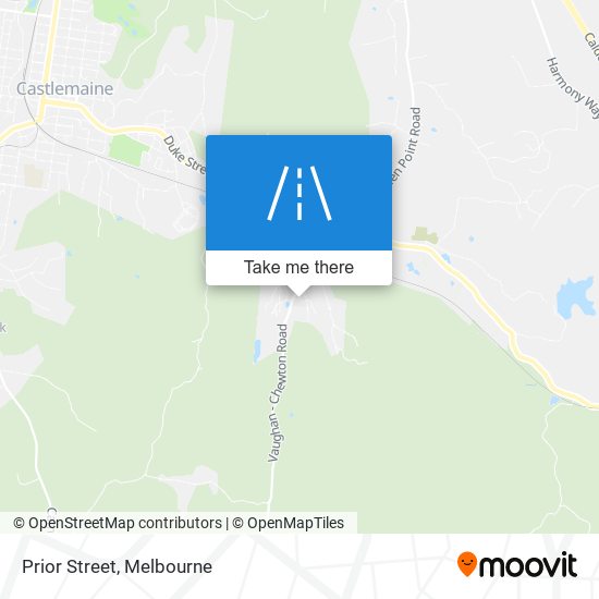 Prior Street map