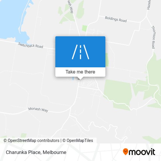 Charunka Place map