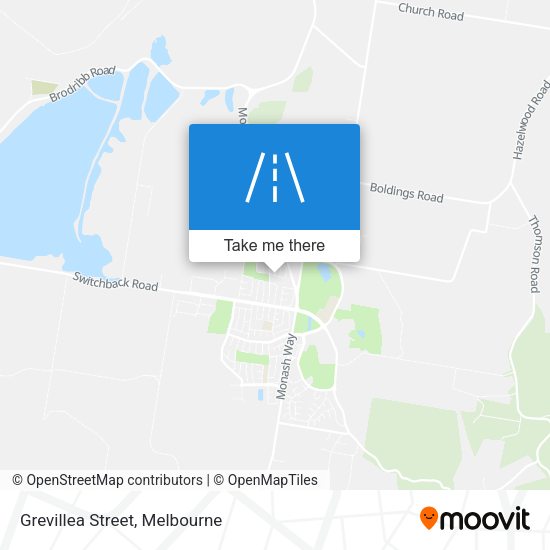 Grevillea Street map