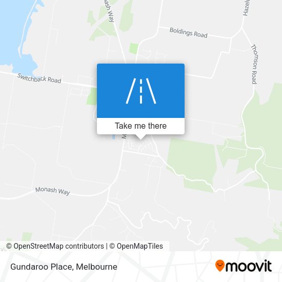 Gundaroo Place map