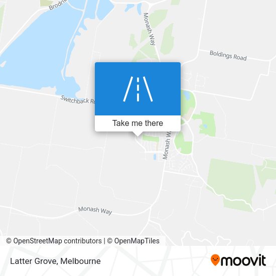 Latter Grove map