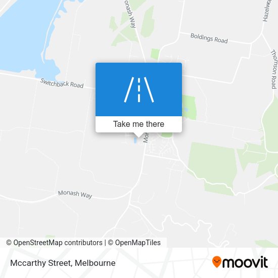 Mccarthy Street map