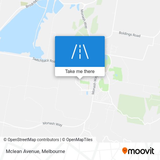 Mclean Avenue map