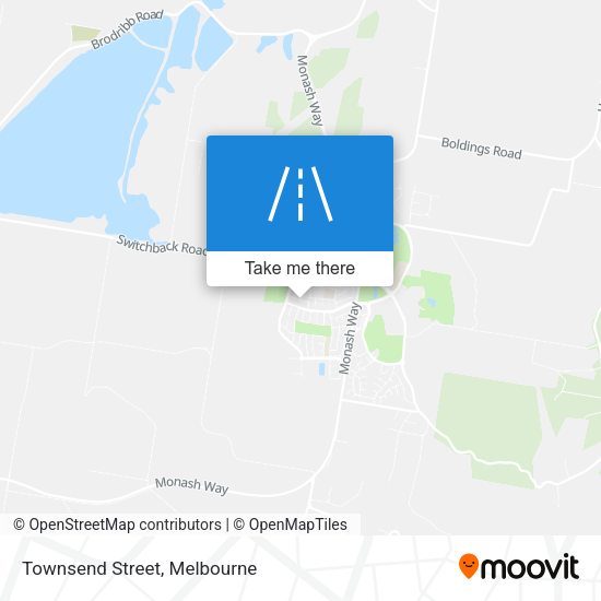 Townsend Street map