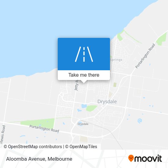 Aloomba Avenue map