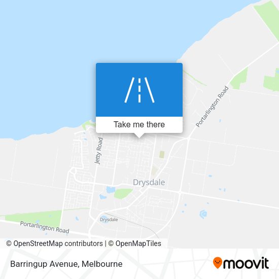 Barringup Avenue map