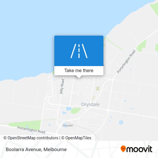 Boolarra Avenue map