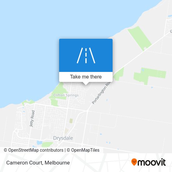 Cameron Court map