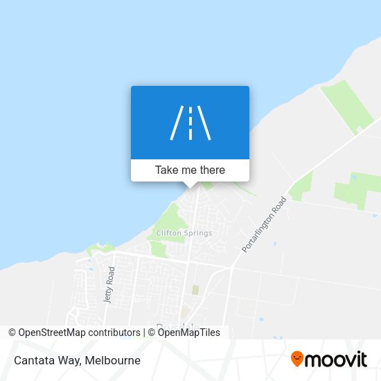 Cantata Way map