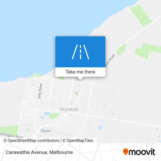 Carawatha Avenue map