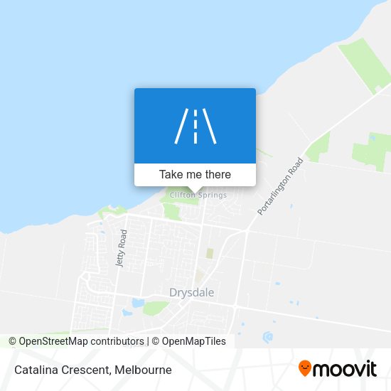 Catalina Crescent map