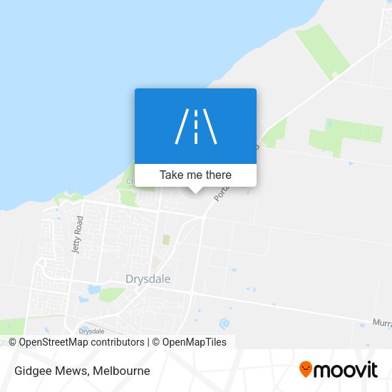 Gidgee Mews map