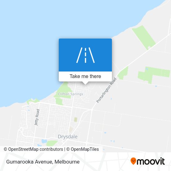 Gumarooka Avenue map