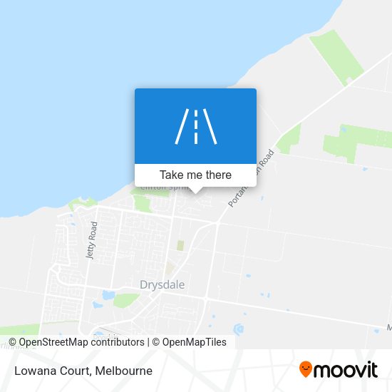 Lowana Court map