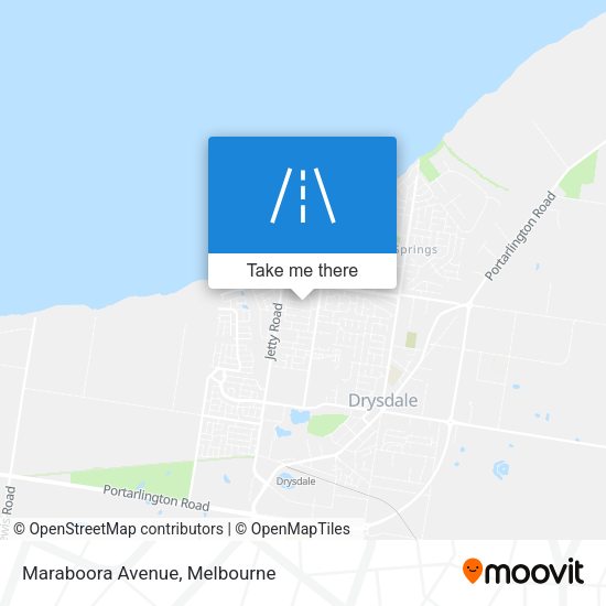 Maraboora Avenue map