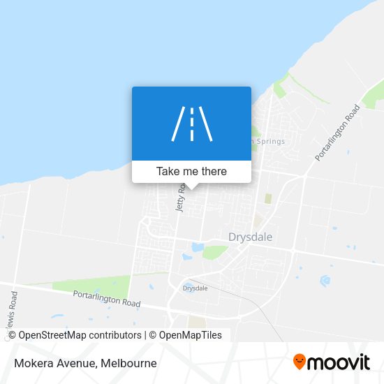 Mokera Avenue map