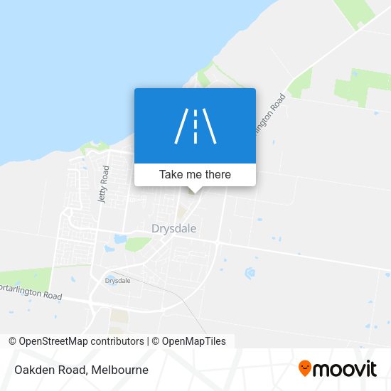 Oakden Road map