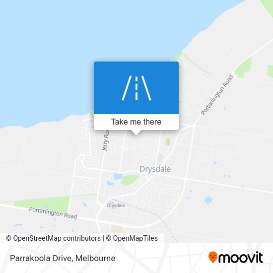 Parrakoola Drive map