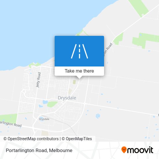 Portarlington Road map