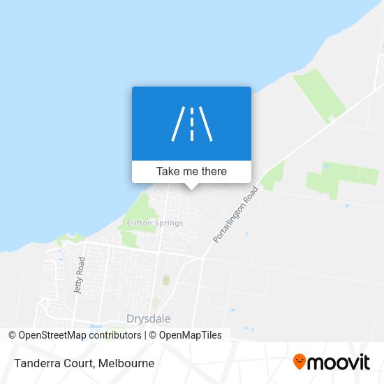 Tanderra Court map
