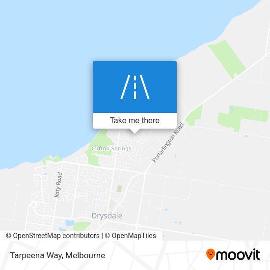 Tarpeena Way map