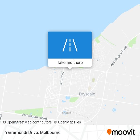 Yarramundi Drive map