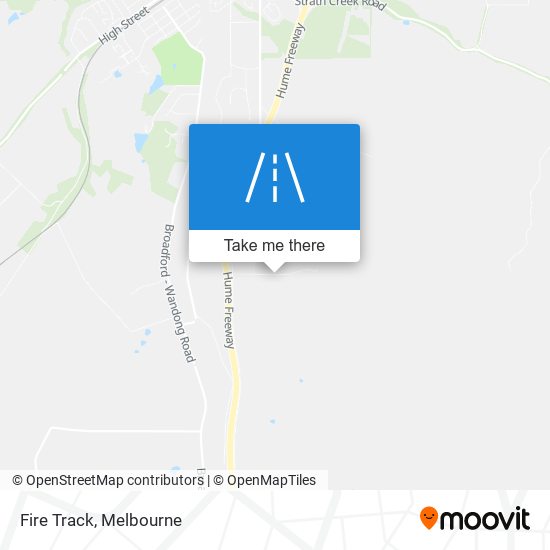 Fire Track map