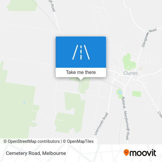 Cemetery Road map