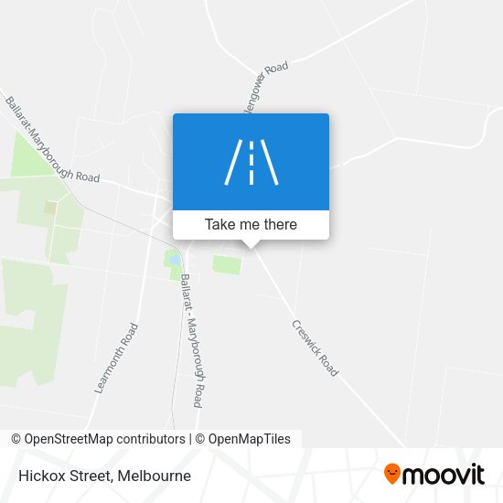 Hickox Street map