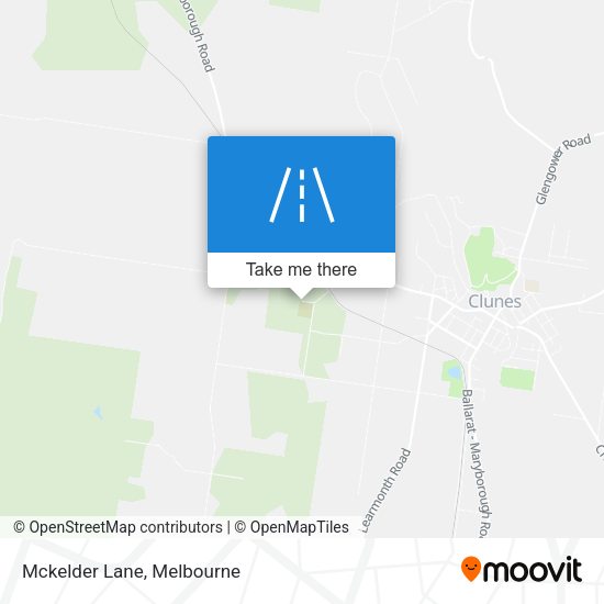 Mckelder Lane map
